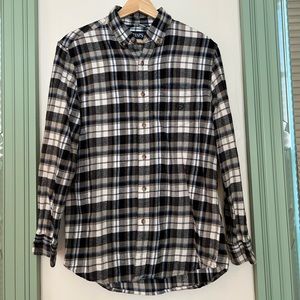 Chaps Men Long Sleeve Plaid Soft Flannel (S)